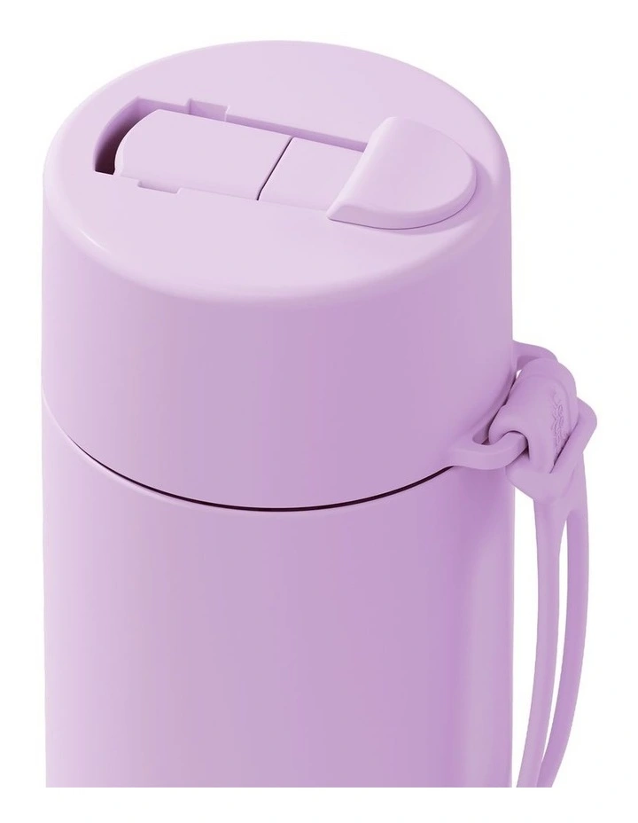 20oz/595ml Stainless Steel Reusable Bottle Lilac Haze with Flip Straw Lid image 2