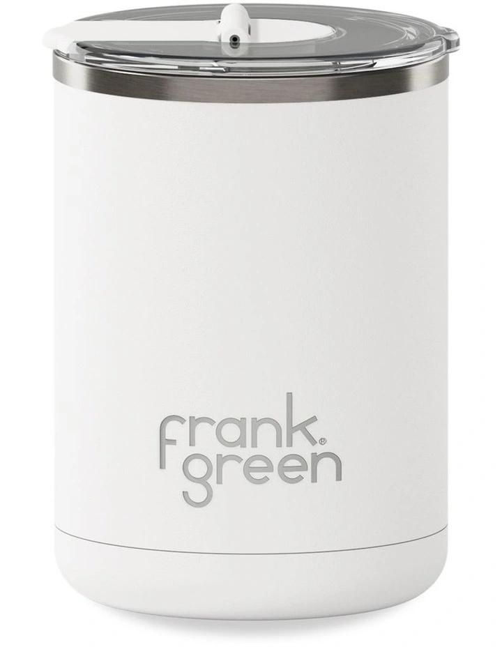 12oz/355ml Coffee Cup with Hinged Screw Lid Cloud image 1