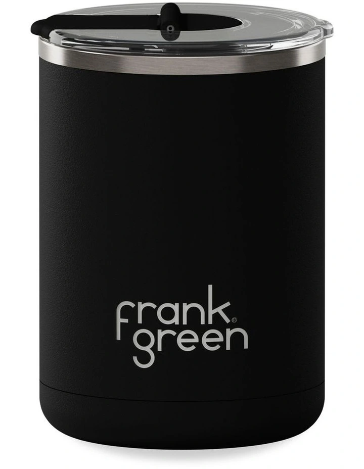 12oz/355ml Coffee Cup with Hinged Screw Lid Midnight image 1