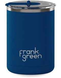 12oz/355ml Coffee Cup with Hinged Screw Lid Deep Ocean