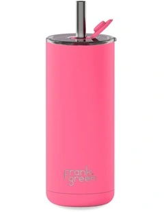 24oz/710ml Big Chill Reusable Cup with Straw Bubblegum