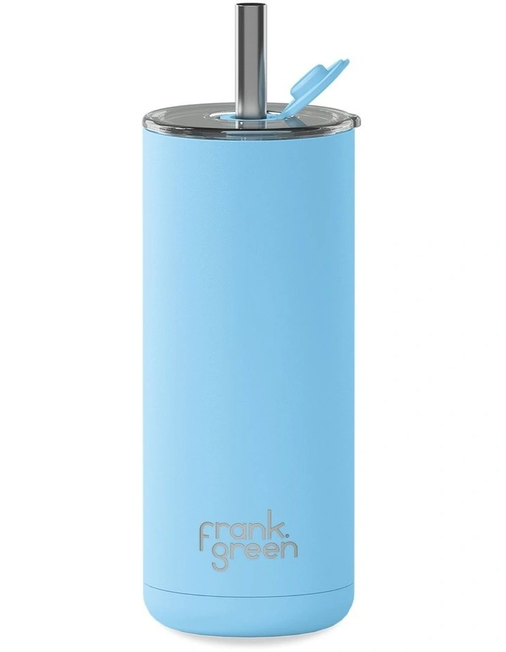 24oz/710ml Big Chill Reusable Cup with Straw Sky Blue image 1
