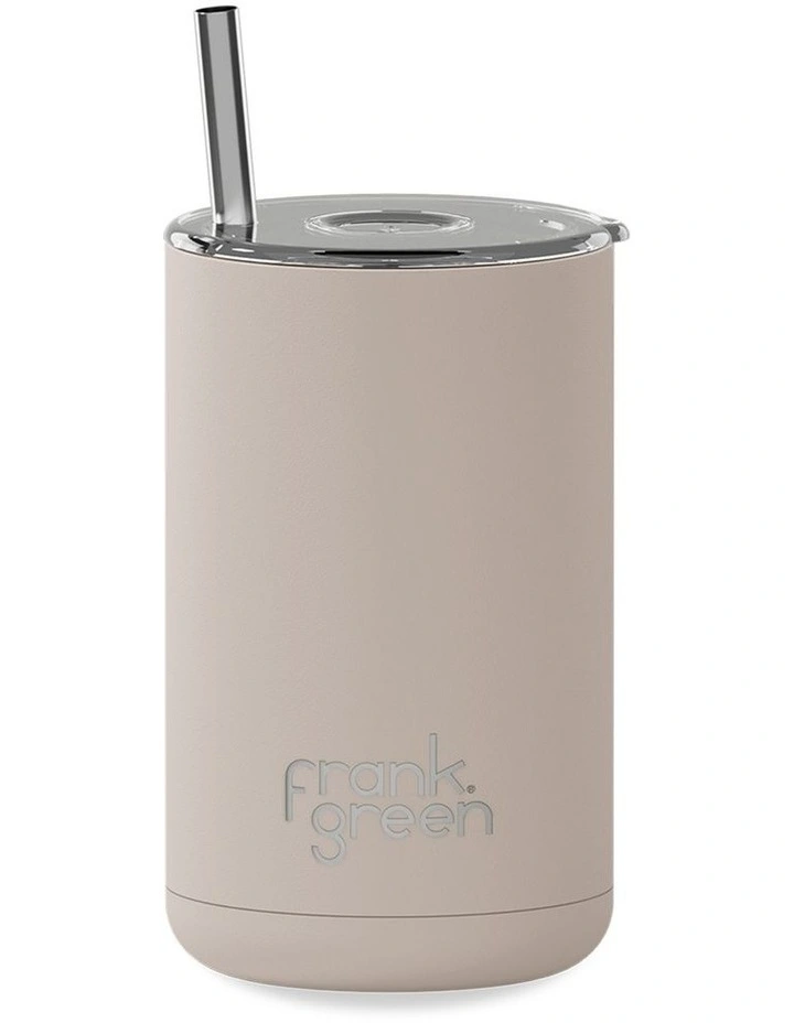 15oz/425ml Iced Coffee Cup with Straw Moon Dust image 1