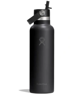 21oz Standard Flex Straw Cap Black