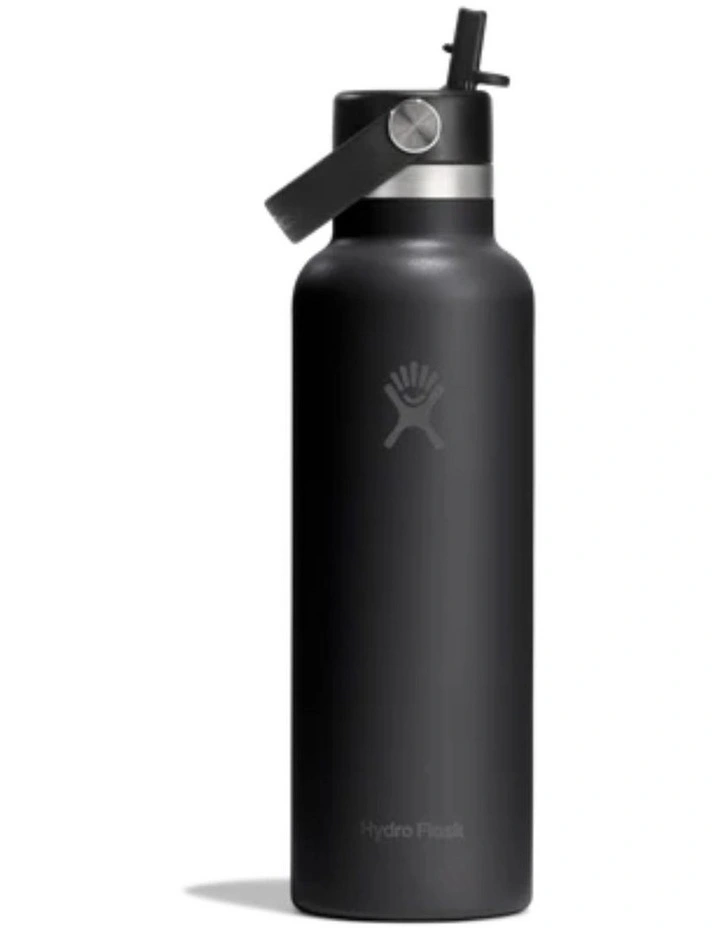 21oz Standard Flex Straw Cap Black image 1