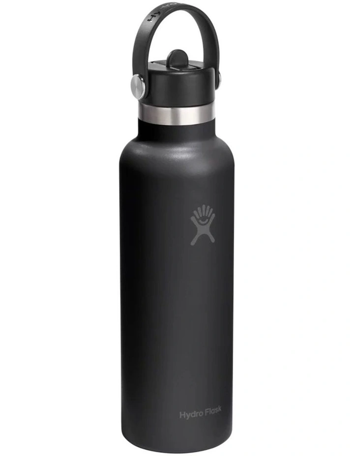 21oz Standard Flex Straw Cap Black image 2