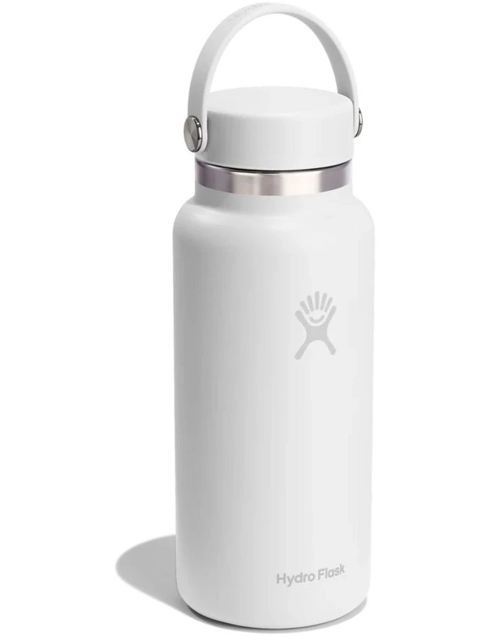 32oz Wide Flex Cap White image 2