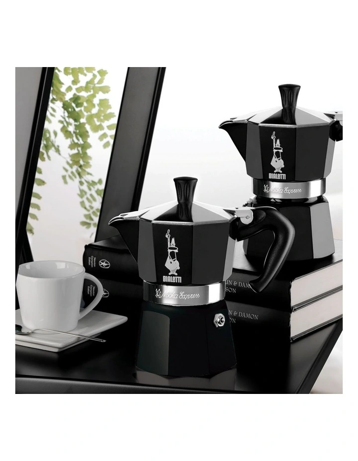 Moka Express 6 Cup in Black image 3