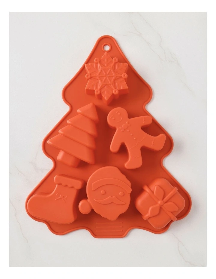 The Nutcracker Bakery Santa & Friends Cake Mould image 1
