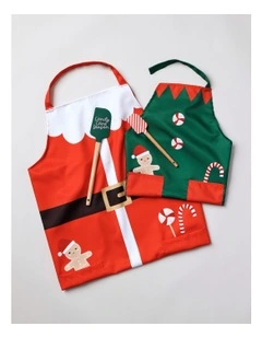 Christmas The Nutcracker Bakery Mini & Me Baking Set of 4 in Red