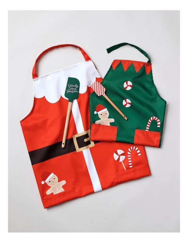 Christmas The Nutcracker Bakery Mini & Me Baking Set of 4 in Red image 1