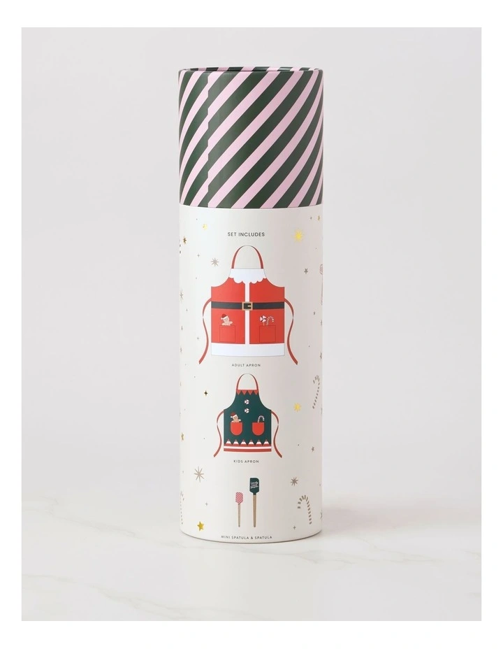 Christmas The Nutcracker Bakery Mini & Me Baking Set of 4 in Red image 4
