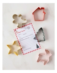 Christmas The Nutcracker Bakery Letters to Santa Cookie Cutter Set of 5
