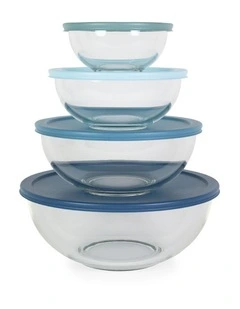 4 Piece Mixing Bowl Set with Lids