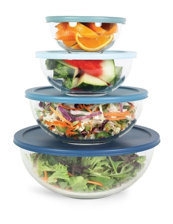 4 Piece Mixing Bowl Set with Lids image 2