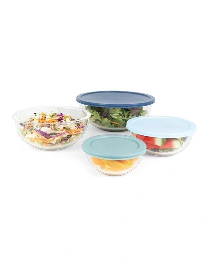 4 Piece Mixing Bowl Set with Lids image 3