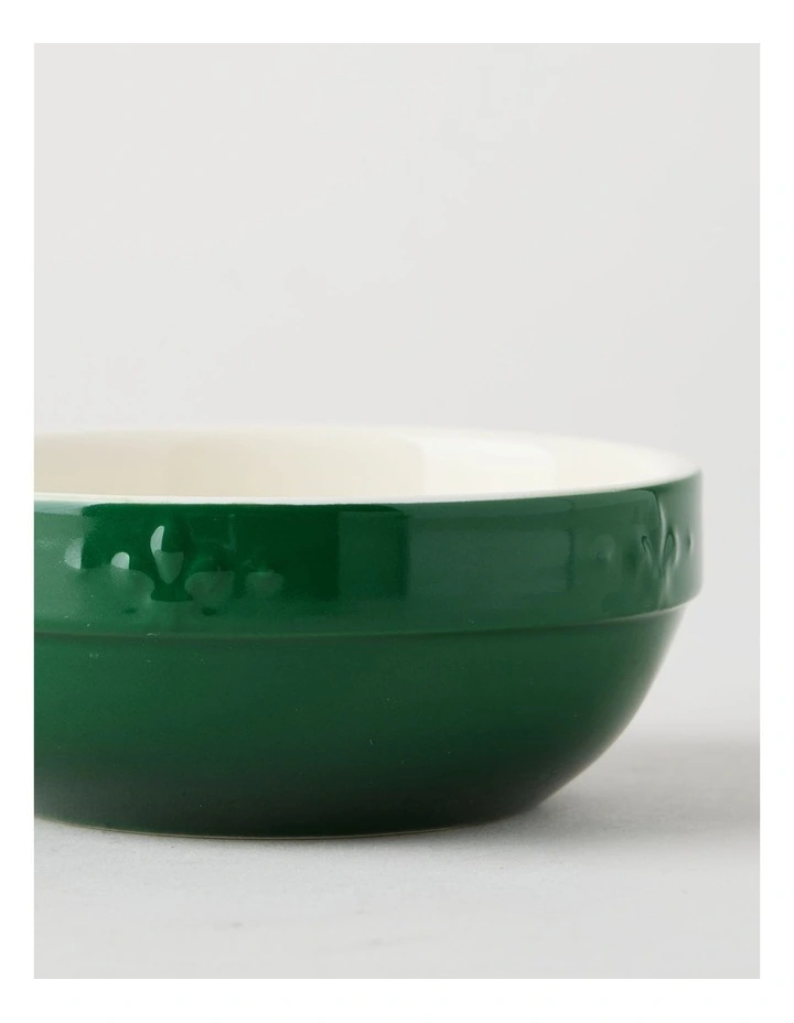 Fleur de Lis Prep Bowl 10cm Green image 2