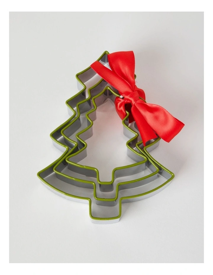 Christmas Tree Cookie Cutter Set of 3 image 2
