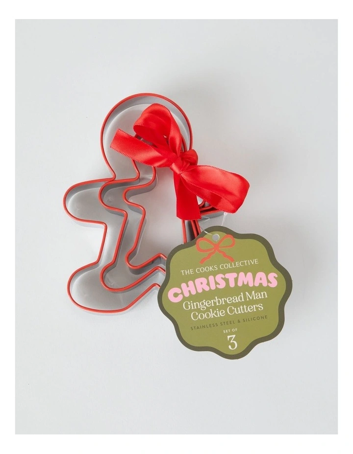 Gingerbread Cookie Cutter Set of 3 image 1