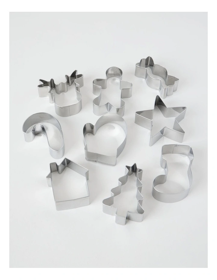 Christmas Cookie Cutter Set of 9 image 2