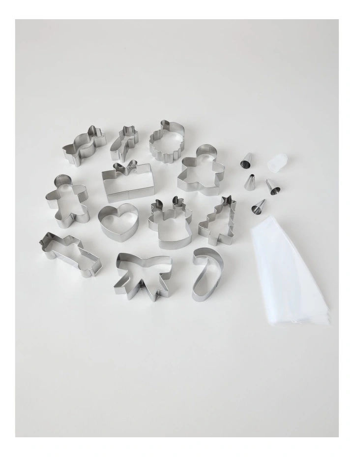 Christmas Cookie Cutter Set of 20 image 2