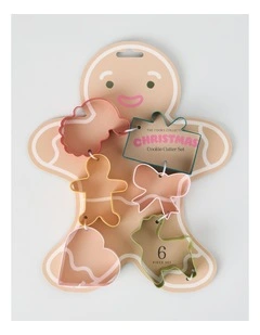Christmas Cookie Cutter Set of 6