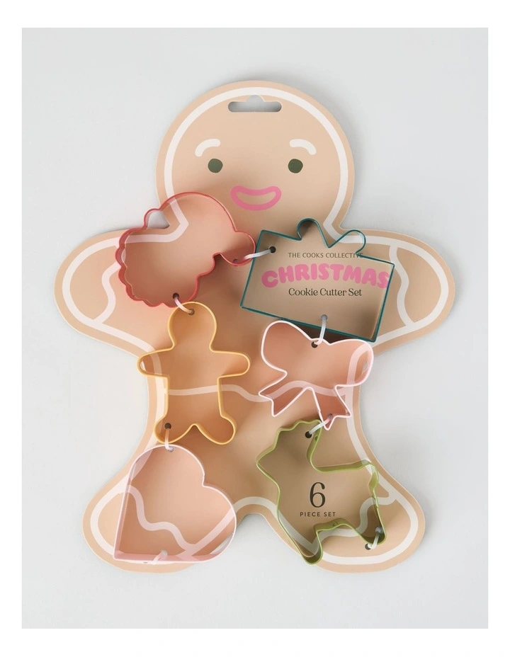 Christmas Cookie Cutter Set of 6 image 1