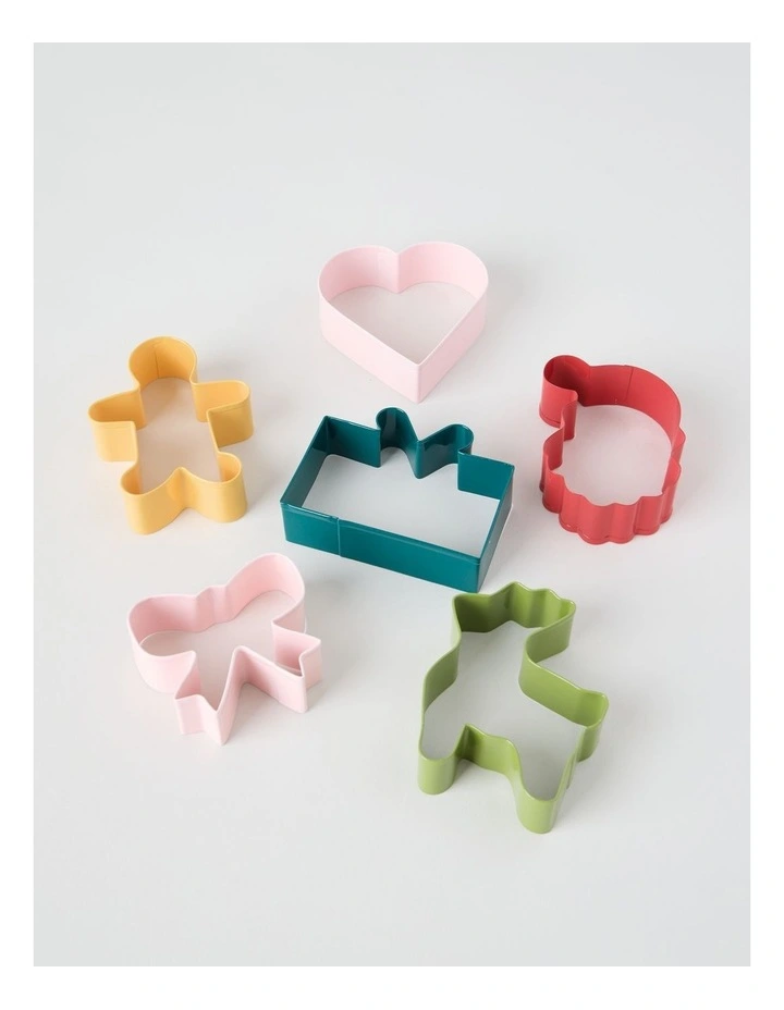 Christmas Cookie Cutter Set of 6 image 2