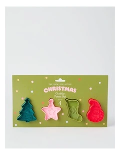Sugerpop Cookie Press Set of 4