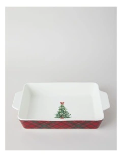 Christmas Large Rectangular Baker