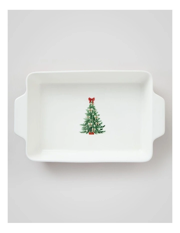 Christmas Large Rectangular Baker image 4