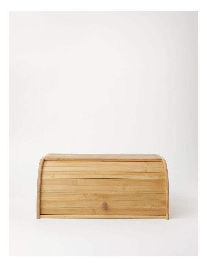 Bamboo Bread Bin in Natural image 1