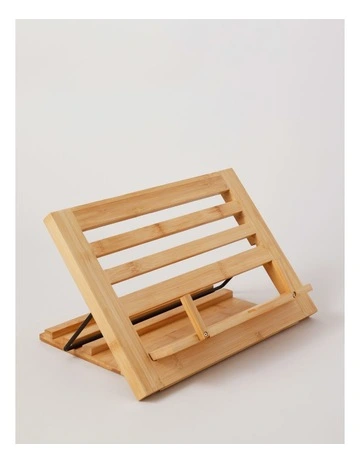 Bamboo Recipe Holder in Natural
