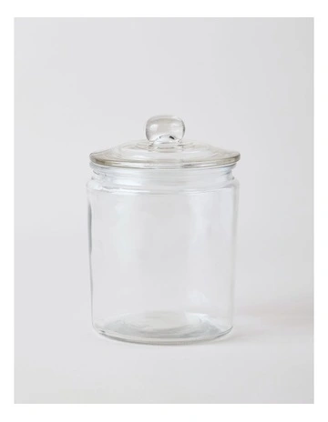 Glass 1.8L Storage Canister in Clear