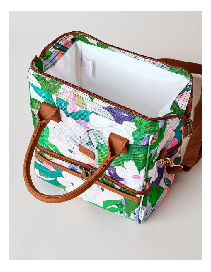 Jungle Funk Double Layer Lunch Bag in Green image 4