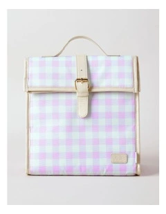 Flap Lunch Bag in Lilac