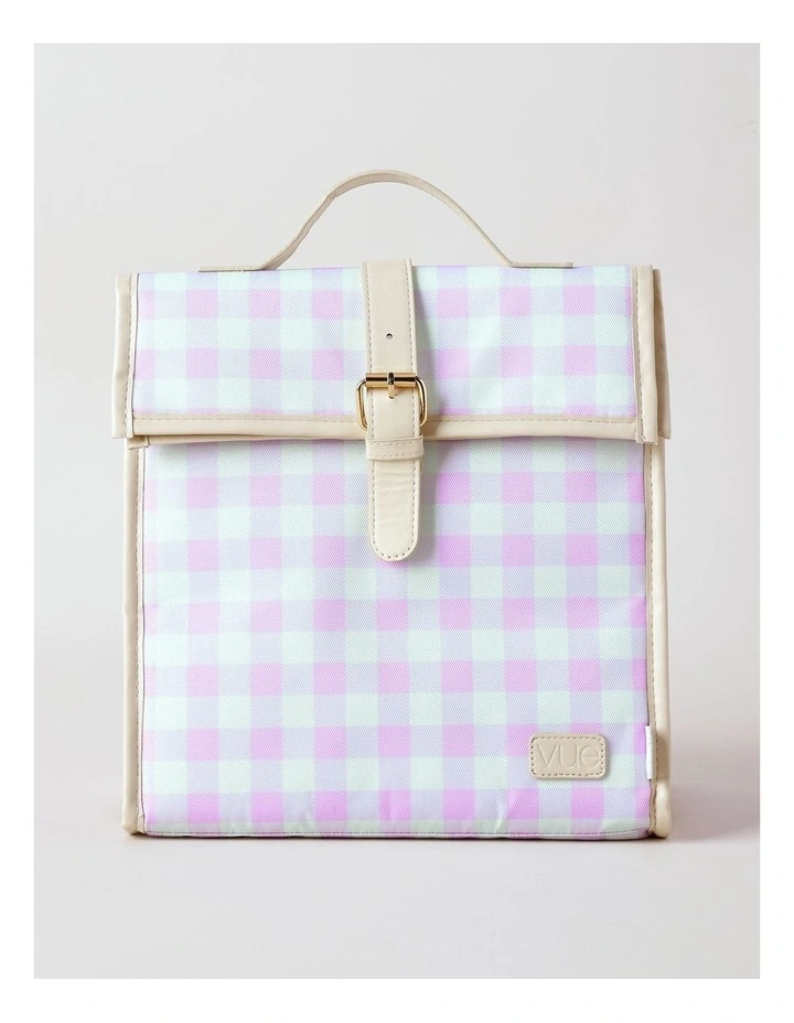 Flap Lunch Bag in Lilac image 1