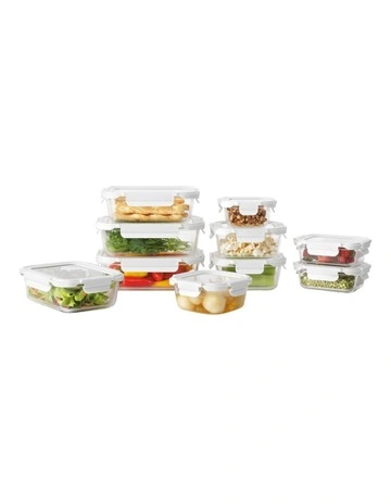 10 Piece Glass Container Set
