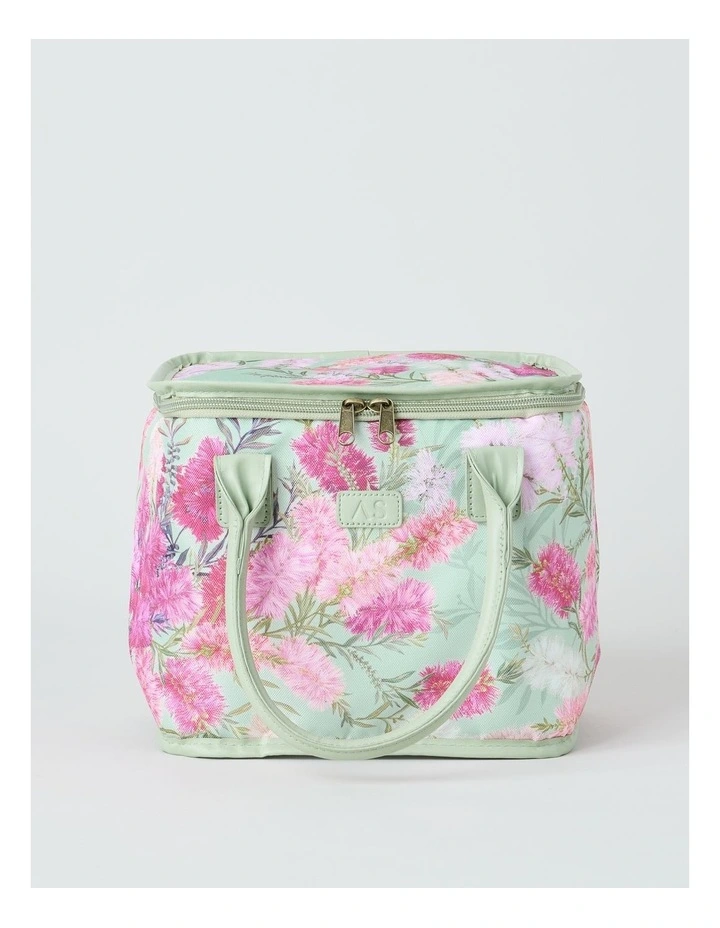 Lauren Stringini Art Series Square Lunch Bag Bottlebrush image 1