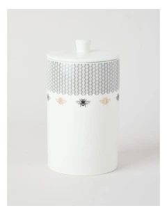 Bee Storage Canister Large Honeycomb