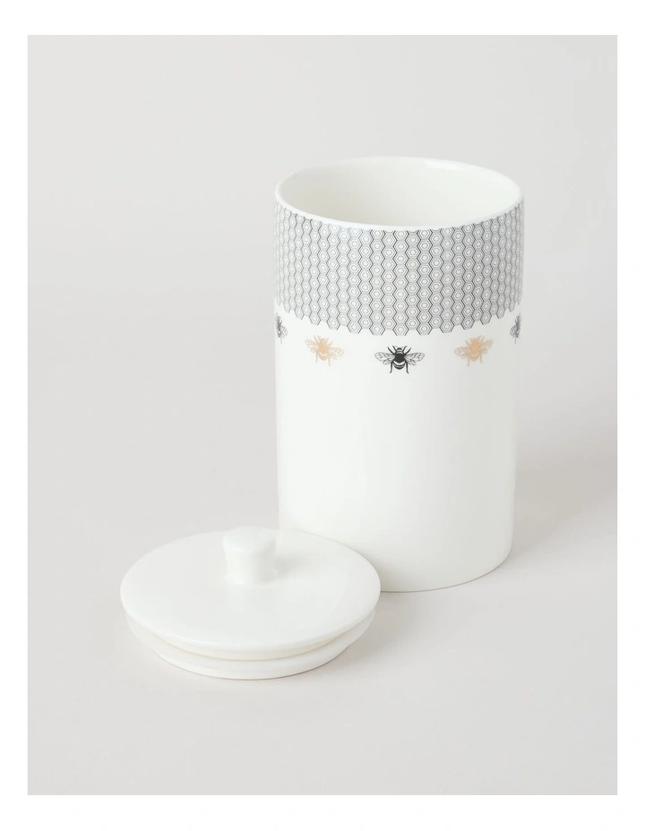 Bee Storage Canister Large Honeycomb image 2