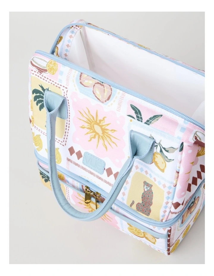 Double Layer Lunch Bag in Tropical image 3