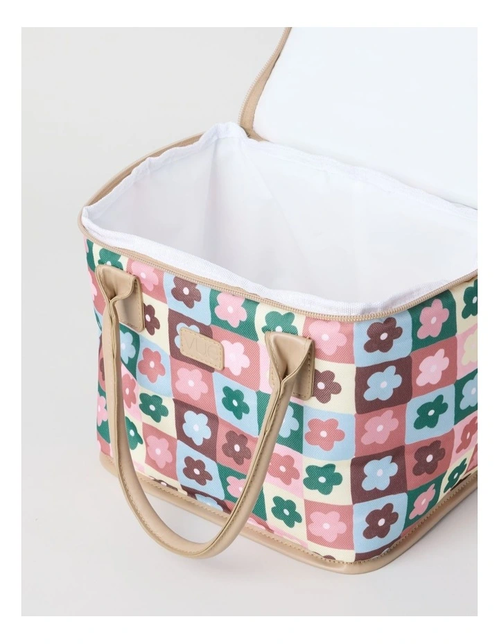 Square Lunch Bag in Floral Print image 3