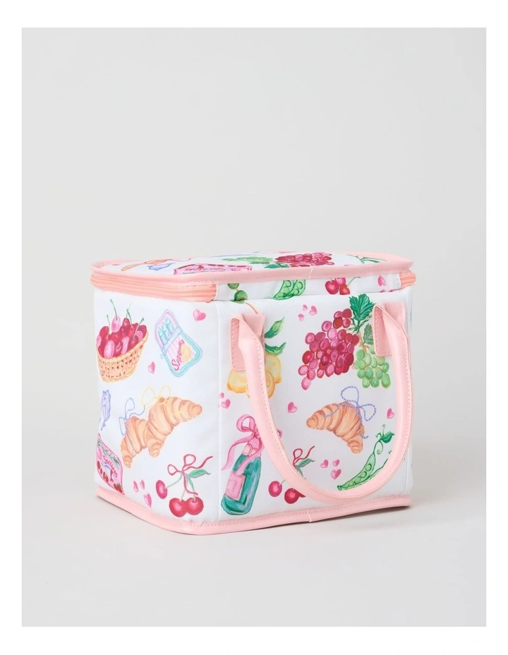 Square Lunch Bag in Foodie Picnic image 2