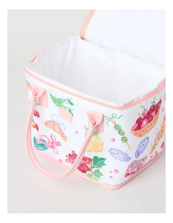 Square Lunch Bag in Foodie Picnic image 3