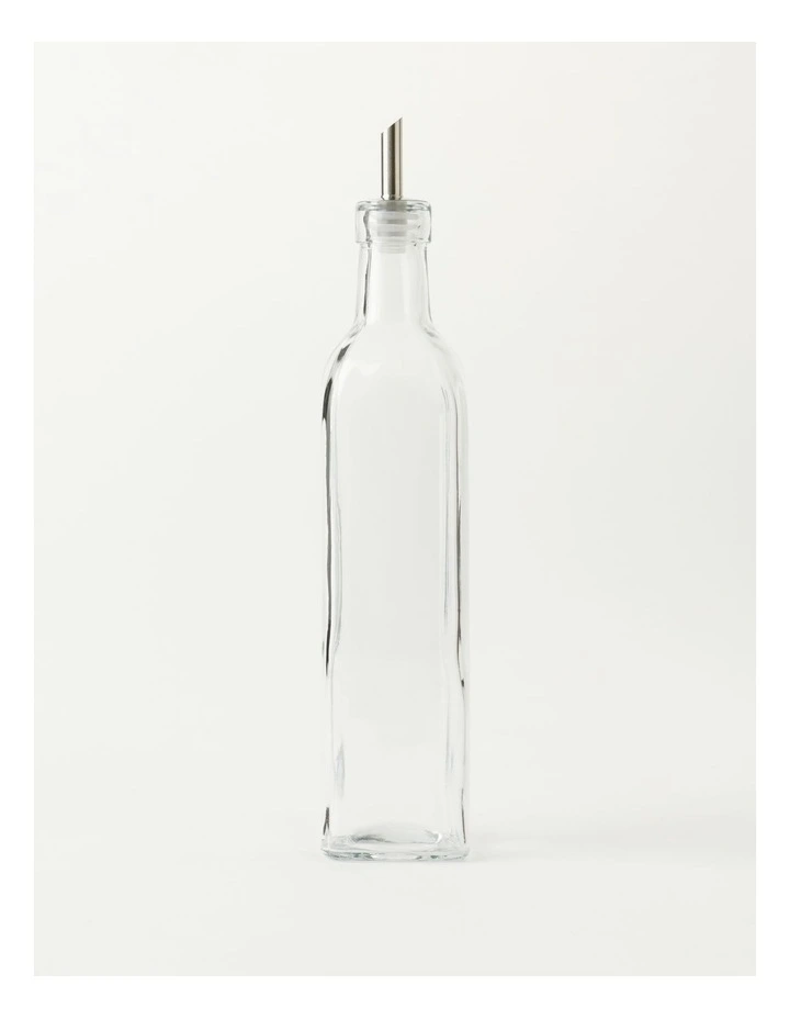 Oil & Vinegar Set 530ml with Stand in Glass image 3
