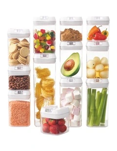 Airtight 12 Piece Food Canister Set