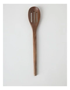 Walnut Slotted Spoon