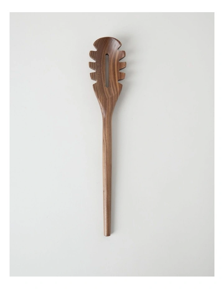 Walnut Pasta Server image 1