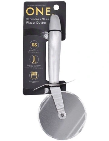 One Pizza Cutter in Stainless Steel